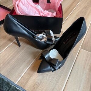 NEW! Steven By Steve Madden Black Bow Heels